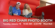 Big Red Chair Photo Booth